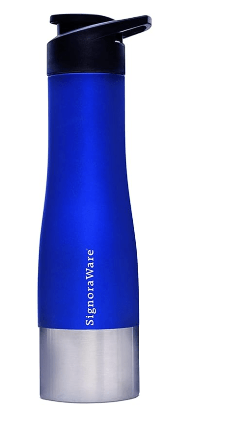 Signoraware Clark Dual tone Single Walled Stainless Steel Fridge Water Bottle, 750ml - Image 2